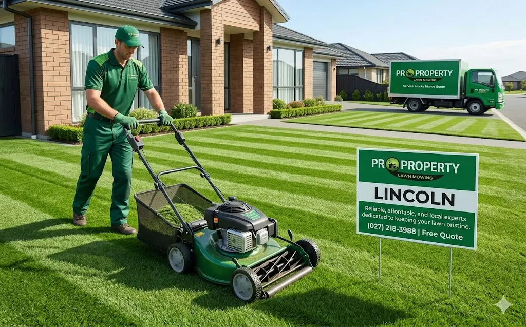 Professional lawn care in Lincoln