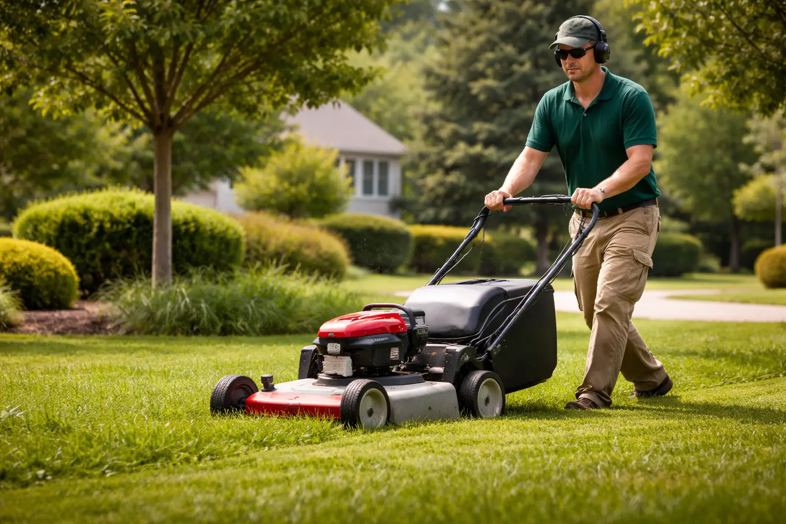 Monthly Lawn Care service